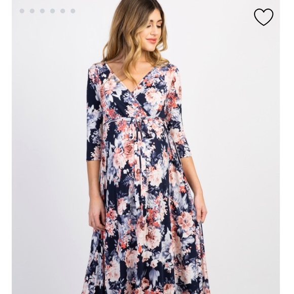 Pinkblush Dresses & Skirts - Pinkblush Medium Floral Maternity Dress